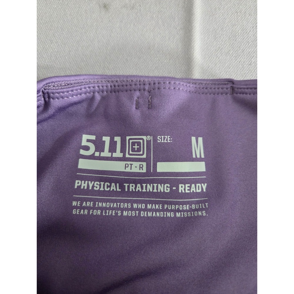 5.11 Leggings Womens Medium Purple Physical Training Ready Performance Pants - Picture 3 of 7